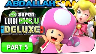 New Super Luigi U Deluxe - Soda Jungle 100% Walkthrough Part 5 (Nintendo Switch)