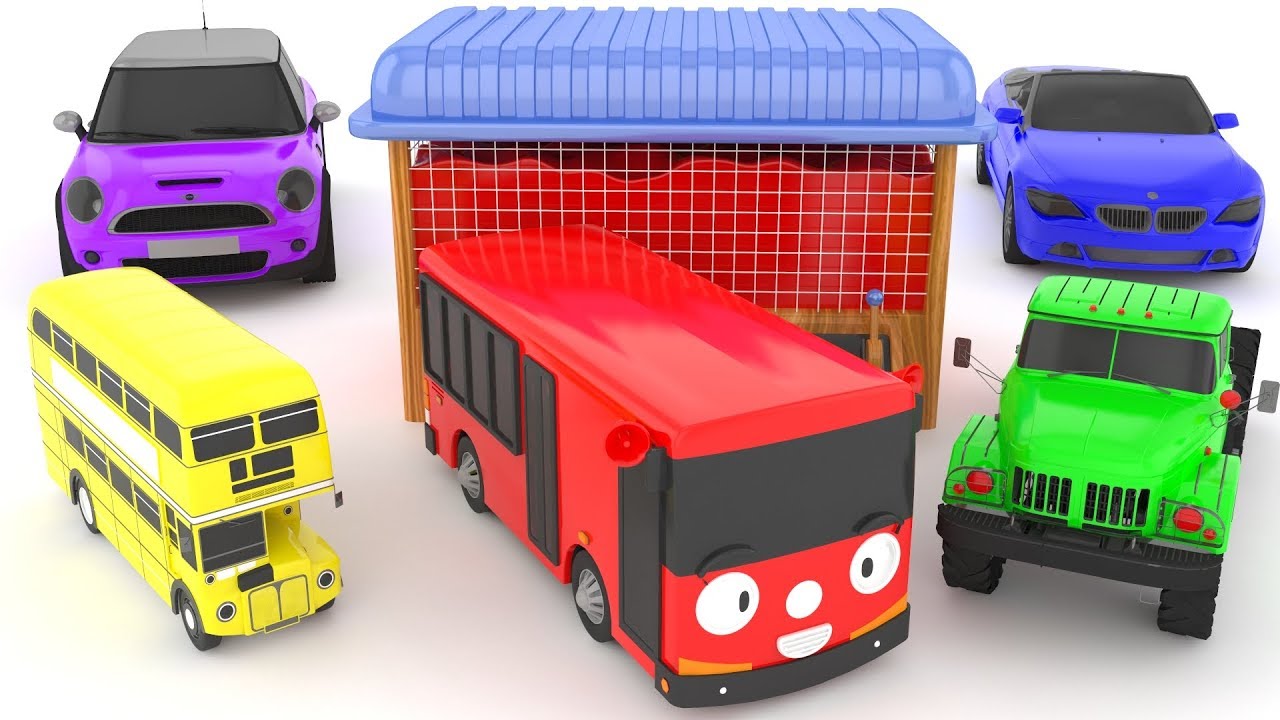 Learn Colors With Cars, Colors For Children Street Vehicles & Cars ...