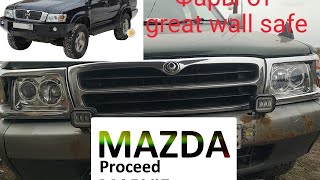 фара от great wall safe на Mazda proceed marvie