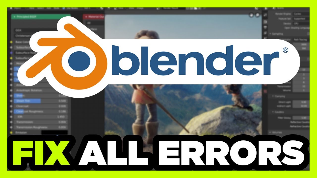 FIX Blender Crashing, Freezing, Not Launching, Stuck & Black Screen ...