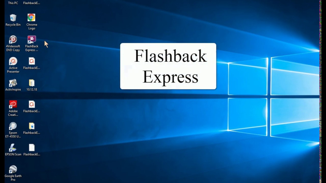 How To Install FlashBack Express Recorder On Windows 10