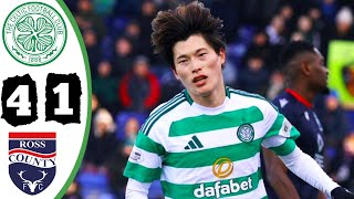 Celtic vs Ross County 4-1 Highlights \u0026 All Goals 2025 HD