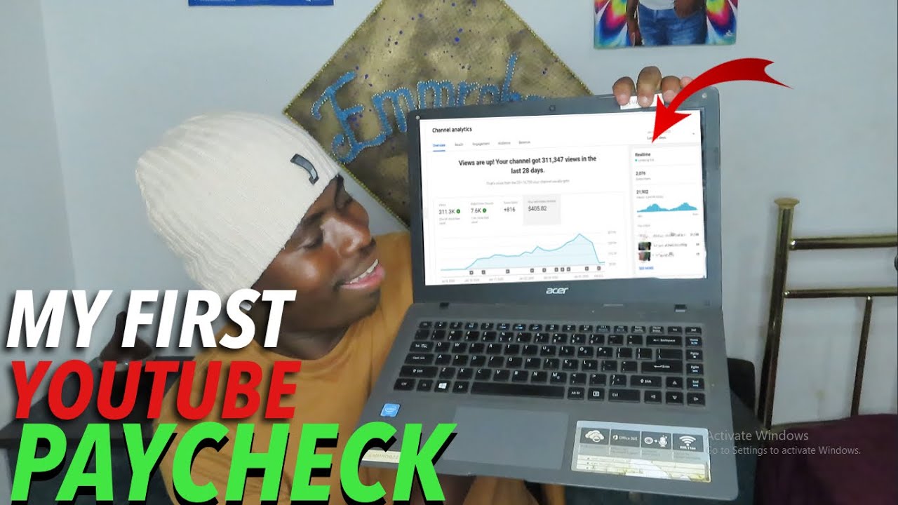 HOW MUCH YOUTUBE PAID ME & AND TIPS HOW TO GET PAID ON YOUTUBE -FULL ...