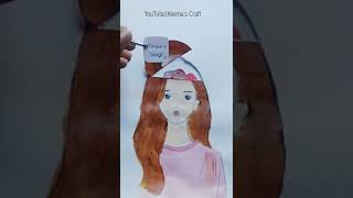 Leave the harmful things in your life / recreating tonni art and craft #shorts #youtubeshorts