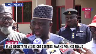 JAMB Registrar Visits CBT Centres, Warns Against Fraud