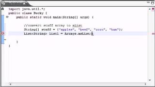 Intermediate Java Tutorial - 12 - addAll