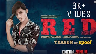 Red  official teaser ram pothineni New movie trailer spoof (BIG PUNCH)