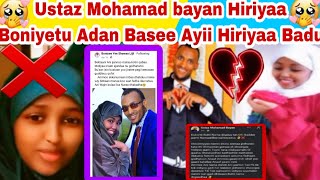 😭❌️Ustaz Mohamad bayan Fi Boniyee Hiriyatu Adan Basee Bohani Hadha Isani Bochisan Ustaz 😭😭😭