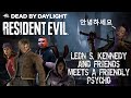 Dead By Daylight Resident Evil Leon Meets the Trickster