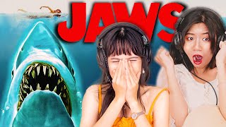 Foreign Girls React | Jaws | First Time Watch