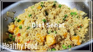 Resep Cara Masak Quinoa.  Menu Makanan  Sehat. Gluten free