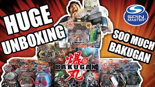 HUGE BAKUGAN UNBOXING (Battle planet + Armored Alliance + Geogan Rising)