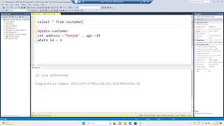 00018 SQL Update Statement