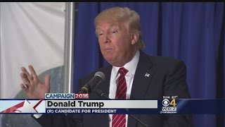 Donald Trump Speaks At Event In Norwood