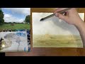 simple watercolor landscape tutorial step by step matthew white