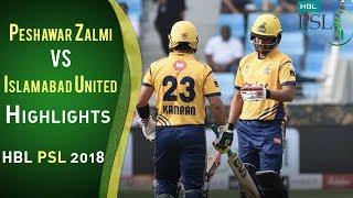 Full Highlights | Peshawar Zalmi Vs Islamabad United | Match 4 | | 24th Feb | HBL PSL 2018  | PSL
