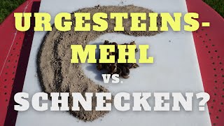 Schneckenhilfe.de - Urgesteinsmehl gegen Schnecken im Garten. Der Praxistest.