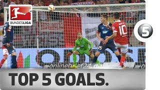 Top 5 Goals - Vidal, Malli and More with Sensational Strikes