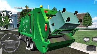 Trash Truck Simulator #4 - Android IOS gameplay walkthrough