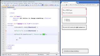 08 JQuery Tutorial for Beginners 8 The CSS method | Computer Monk 🔴
