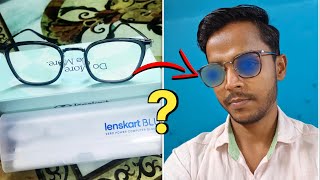 Lenskart Blu Full Rim Square | Lenskart Computer Glasses Unboxing | Lenskart Blu Sunglasses