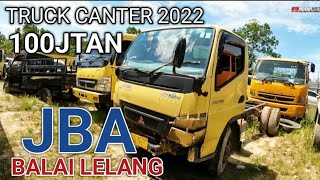 LELANG TRUCK JBA. CANTER EURO4 HARGA  100 JTAN.