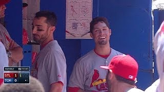 STL@TOR: Grichuk hits his first Major League homer