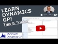 Microsoft Dynamics GP - Tips & Tricks! (2018!)