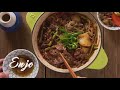 【鑄鐵鍋家常菜🍳】再來一碗白飯！超簡單的啤酒壽喜燒 beef and beer sukiyaki