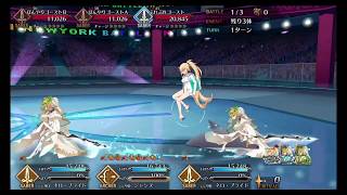 FGO 2019ギル祭 決勝 ガーデン級 6積み オダチェン無し 3ターン