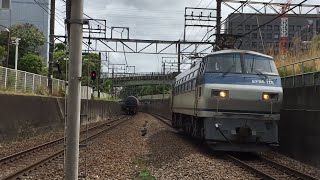 [映像]武蔵野線 北府中 EF200-5 EF66 115 2021.04.29