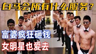 女版天上人间！令无数富婆每晚疯狂砸钱，女明星也爱去，连公安局都沦陷！因头牌鸭王一夜倒闭，白马会所到底有多肮脏？#白马会所 #权力者游戏