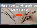 Repair and renovate cracks in walls