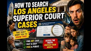 How to search Los Angeles superior court cases