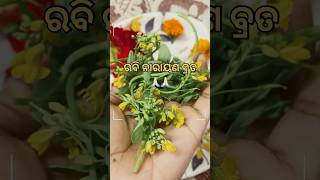 ରବି ନାରାୟଣ ପୂଜା ବ୍ରତ କଥା #viralshorts #youtubeshorts #subscribe #odiapuja