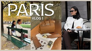 Paris前編🇫🇷オリンピック後初のParisに戻ったらお買い物が楽しすぎた☕️🍂🛍️CHANEL•Hermès•LEMAIRE•SANDRO