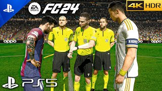 (PS5) EA FC 24 is SOO COOL on PS5 | ULTRA Realistic Graphics Gameplay [4K 60FPS HDR] FIFA 24