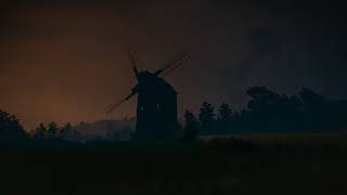 The Witcher 3│ASMR/Sleep Aid│Dancing Wind Mill │Ambient Sounds