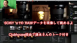 SONYのα1のRAWデータをライブ現像してみるよ | Hidema Channel