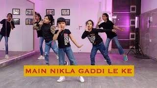 Main Nikla Gaddi Leke Dance | Gadar 2 | Sunny Deol | Main Nikla Gaddi Leke Dance for kids Easy Steps