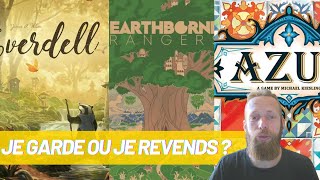 EVERDELL, EARTHBORNE RANGER, AZUL, l'avis sur ces jeux!