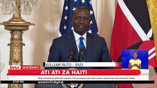 Ruto na Biden wakubaliana umuhimu wa Kenya kuwapeleka maafisa wa polisi Haiti
