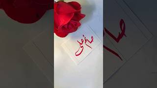 saim ali name's calligraphy video #calligraphymasters #moderncalligraphy #nameart #calligraphy #duet