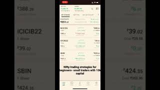 Simple nifty options trading strategies for beginners for intraday - 10k capital