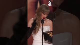 TAYLOR SWIFT Wins Best Pop Vocal Album For 'MIDNIGHTS' At The 2024 GRAMMYs #taylorswift