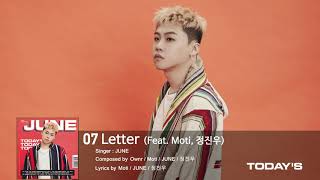 [Audio Only] JUNE - Letter (Feat. Moti, Jung Jinwoo)