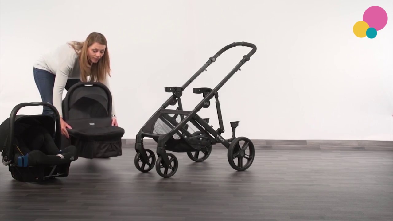 Poussette B-Ready Britax 0m+ - YouTube