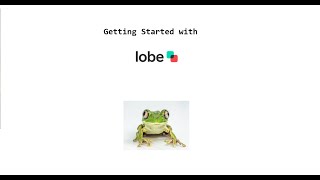 How to use Lobe, Microsoft Machine Learning Tool