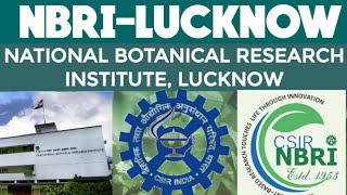 NBRI, LUCKNOW || NATIONAL BOTANICAL RESEARCH INSTITUTE, LUCKNOW || Best Career Options in Botany