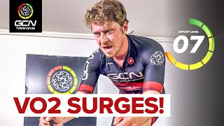 1 Minute VO2 Max Surges! | 30 Minute Indoor Cycling Workout